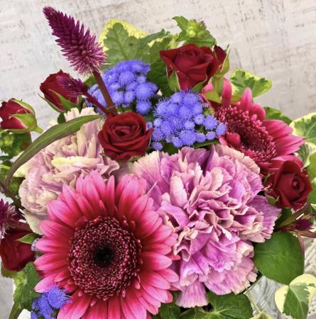 ピンク系アレンジのアクセント!ポイント的に!